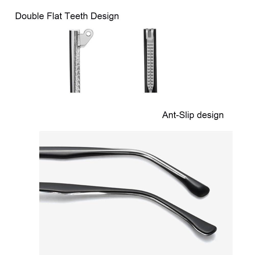 Screws and Washers Included for Eyeglass Arms