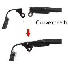 TR90 frame arms replacement kit packaging