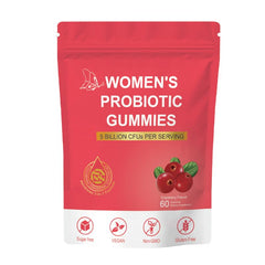 Bottle of QYGCHUSIN Cranberry Probiotic Gummies for Women