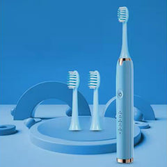 Blue QYKCGQ portable travel electric toothbrush