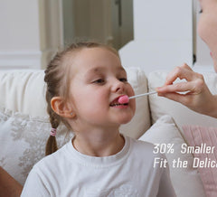 Close-up of small-size medical-grade sponge for kids