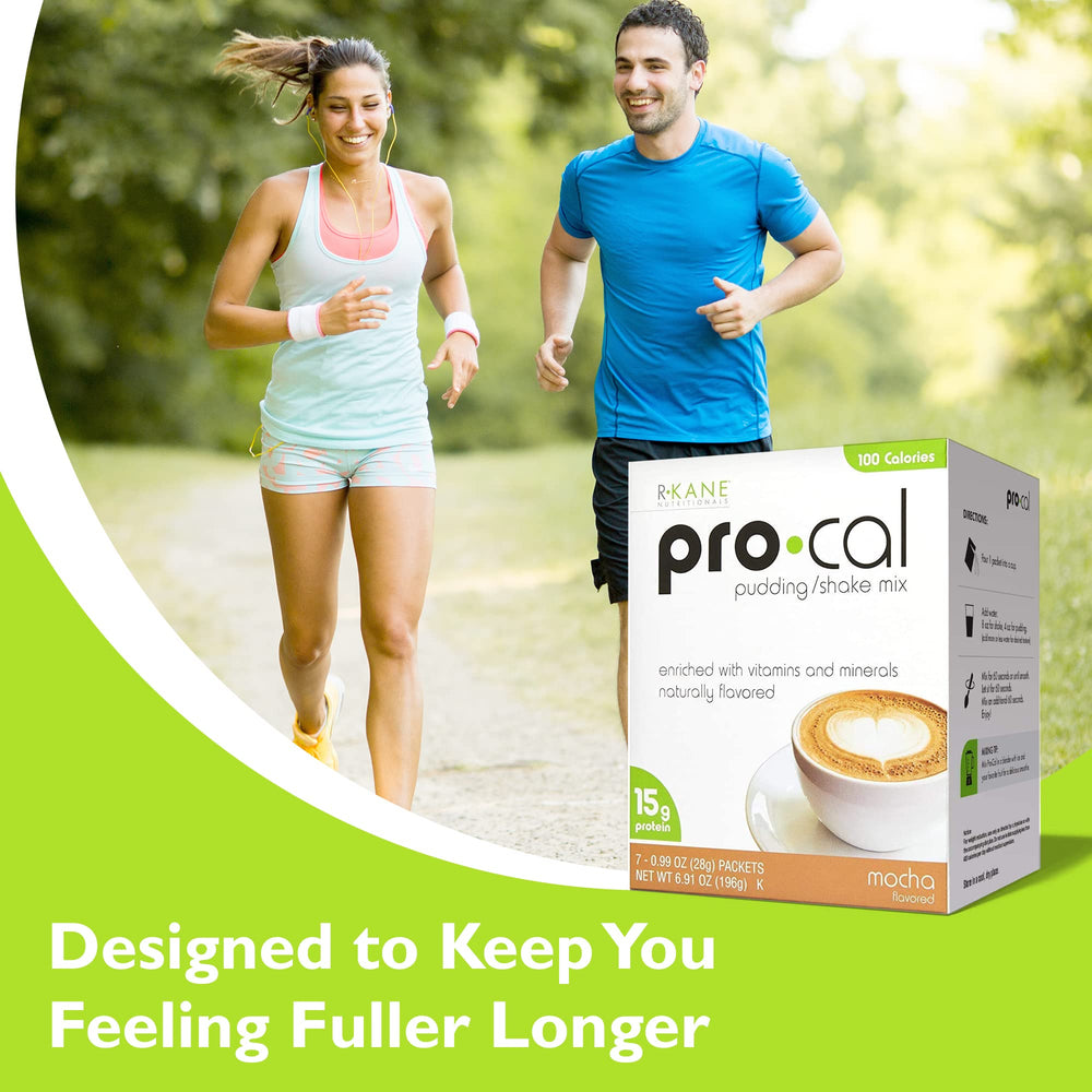 Nutrition facts for Pro-Cal Pudding Shake