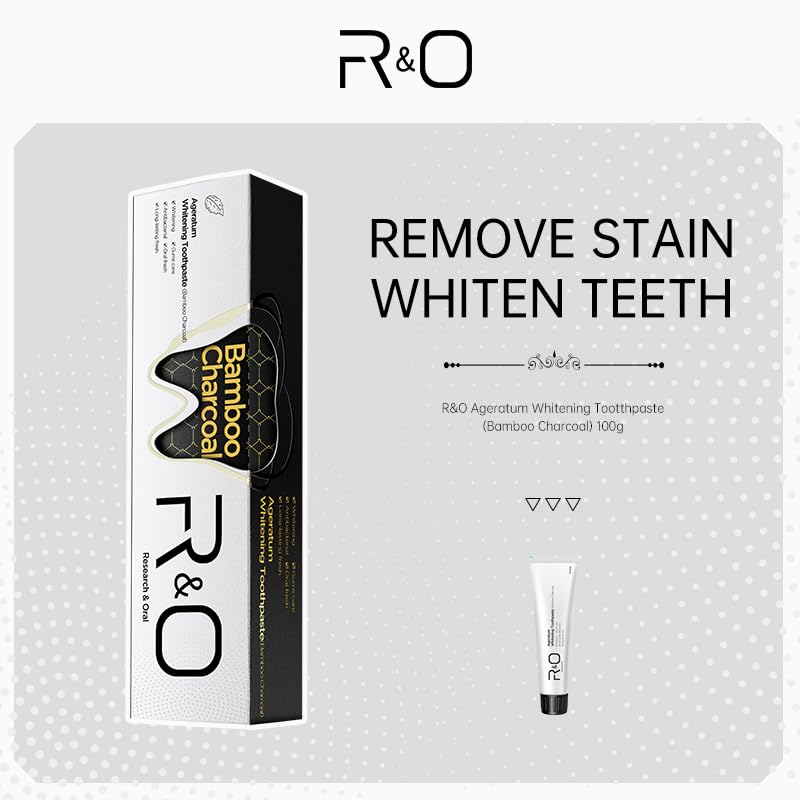 Graphic illustration depicting bamboo charcoal whitening action