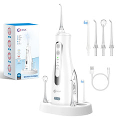 R REVA cordless water flosser front view