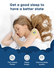 Patch packaging showing ingredients on blue background