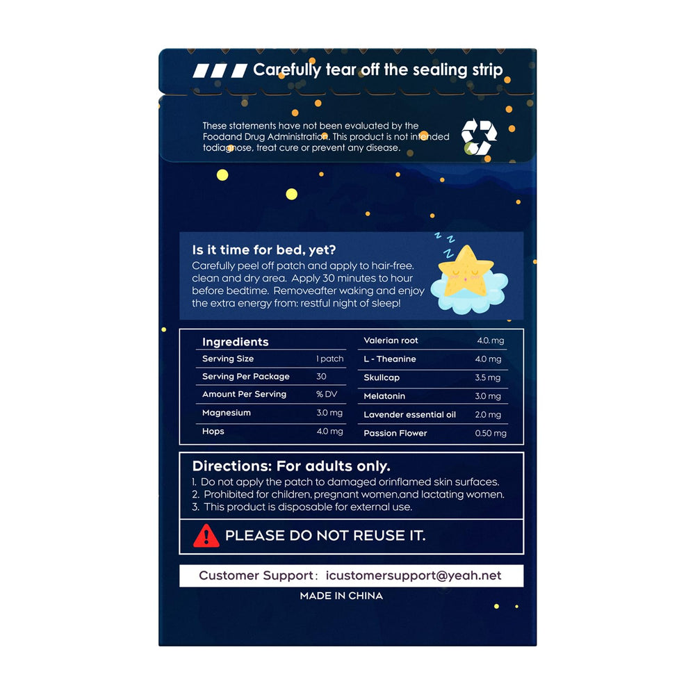 Adults using RAAYAM sleep patches