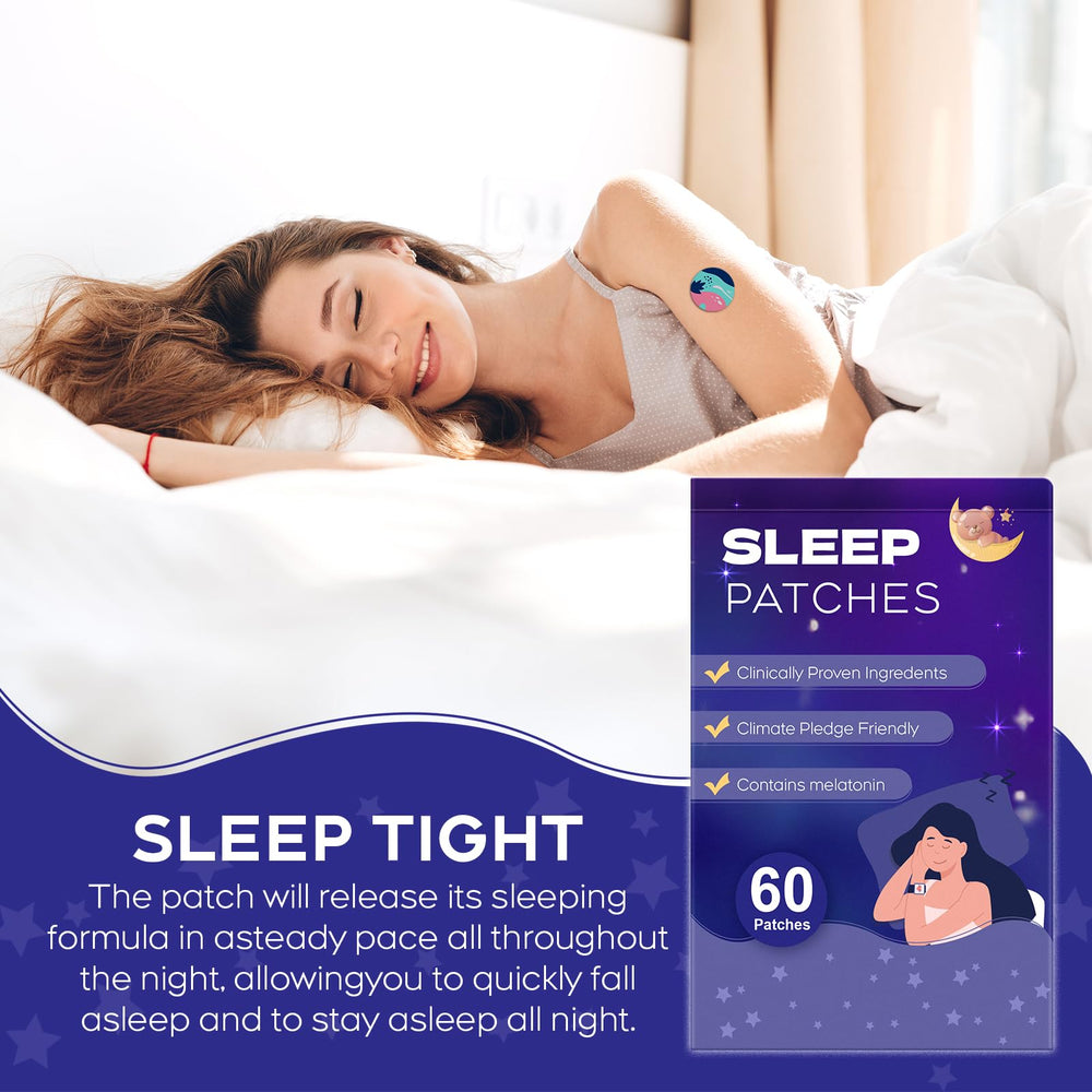 RAAYAM Sleep Patch in use at night