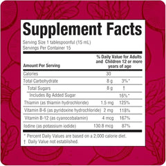 Close-up of Rabano Yodado label showing ingredients