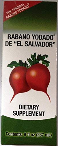 Two Rabano Yodado El Salvador 8 oz bottles in 2-pack