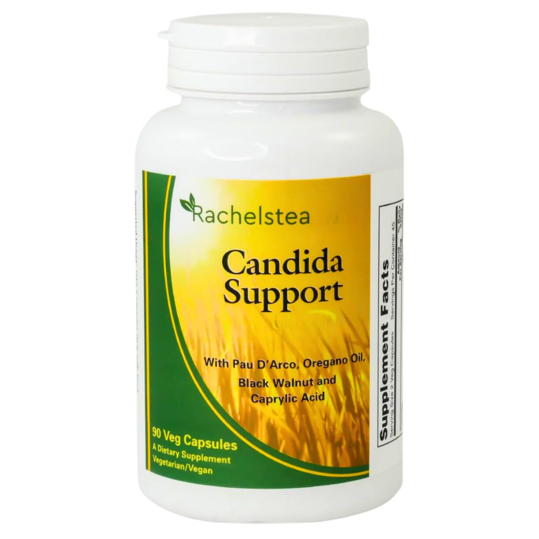 Rachelstea Candida Support bottle and label