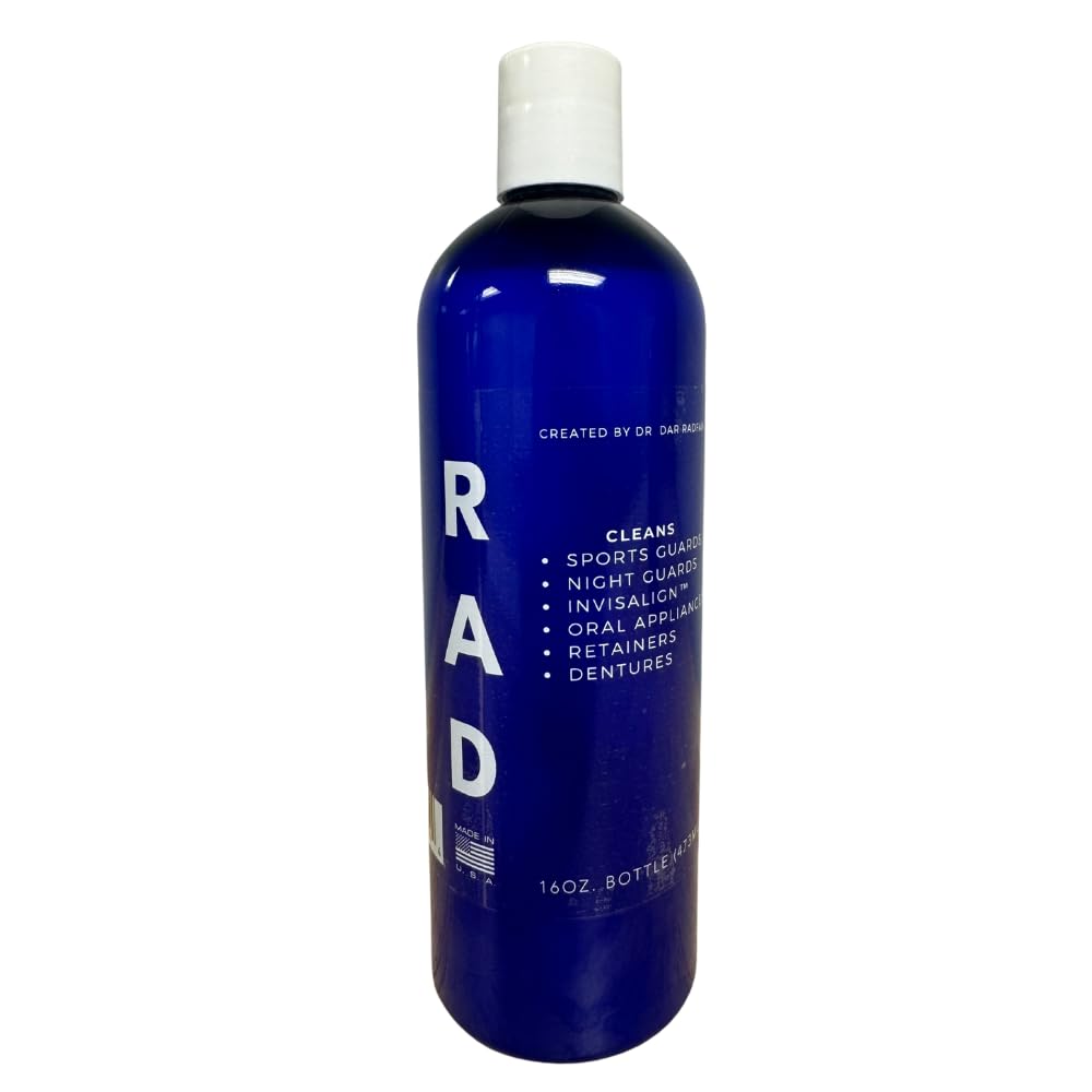 Rad Fresh cleaner for dentures and clear aligners