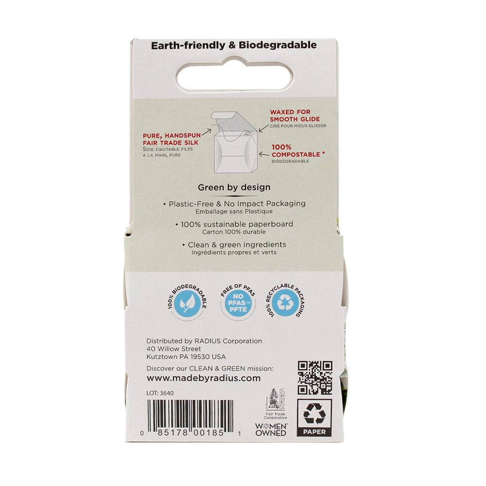 Unscented silk dental floss – 33 yards per unit