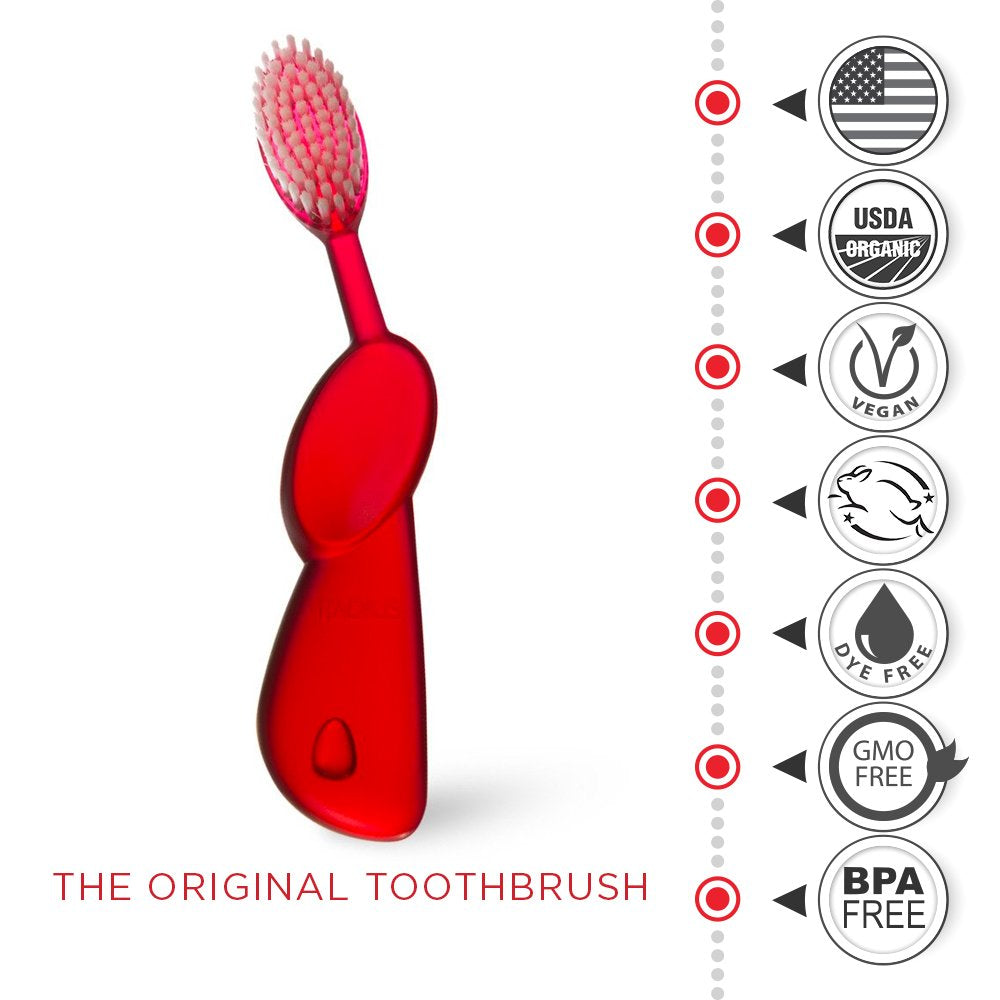 Ergonomic Easy-Grip design and 45-degree angle