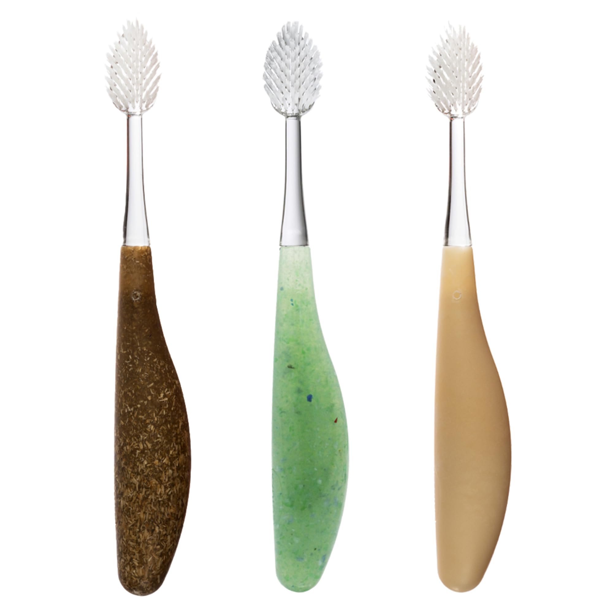 Source toothbrush soft head with wide bristles