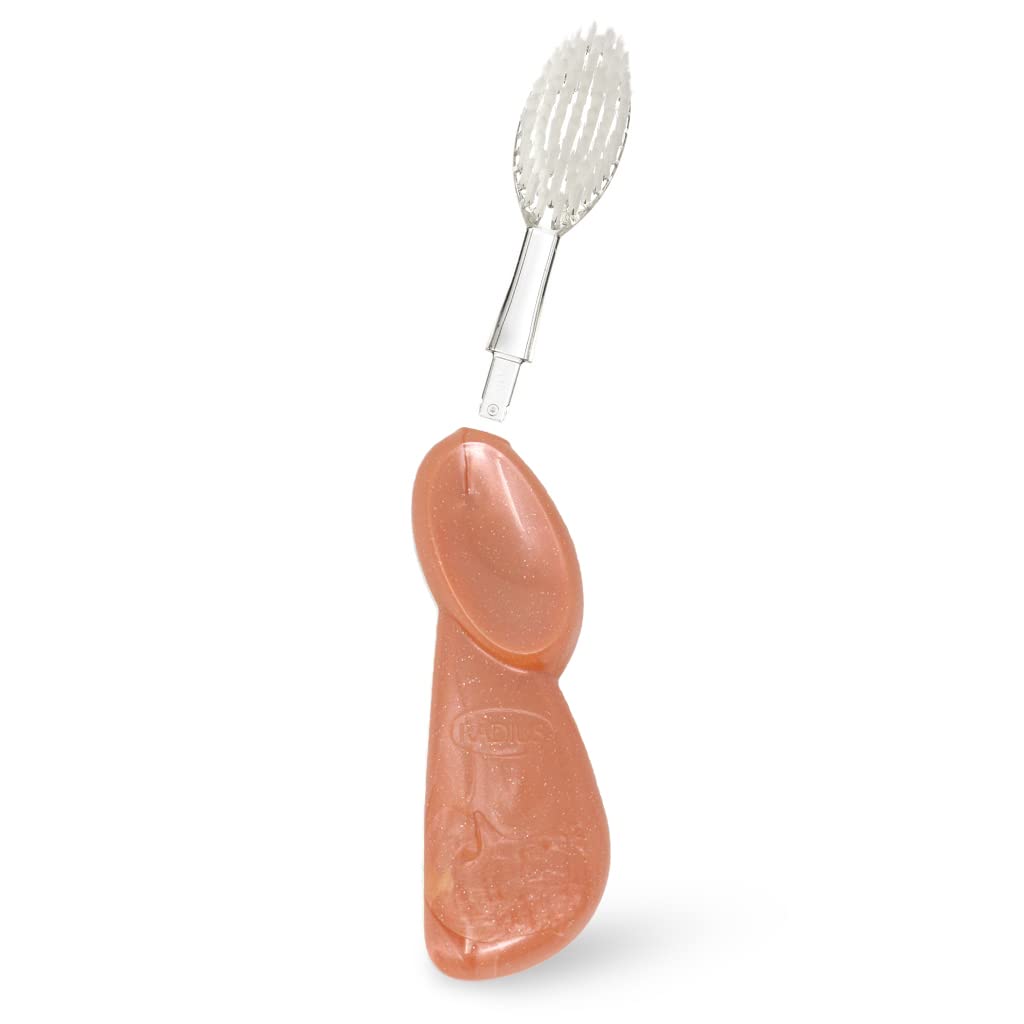 Right-handed Radius toothbrush Coral Sparkle design
