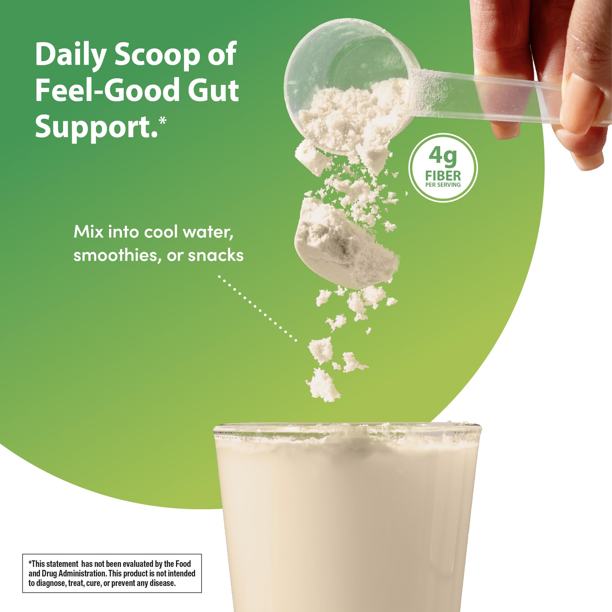 Illustration of digestive balance and gut health for Rainbow Light powder