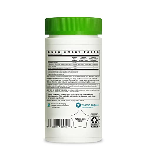 Allergen-free labeling for kids multivitamin