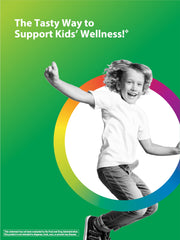 Gummy vitamins are pectin-based and gelatin-free (vegetarian)