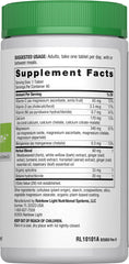 Ingredients including spirulina, horsetail, ginger and betaine