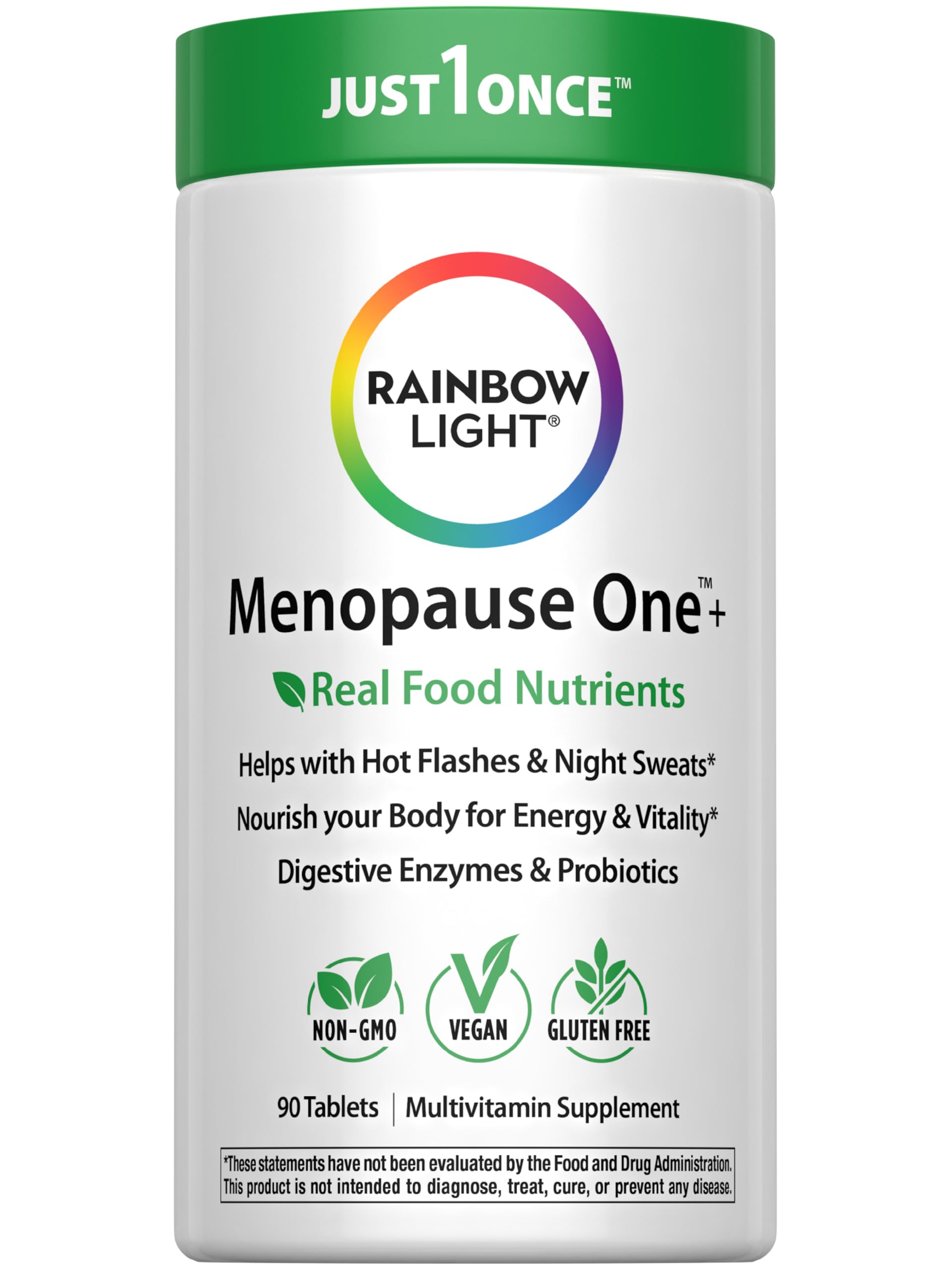 Rainbow Light Menopause One Multivitamin 90-tablet bottle