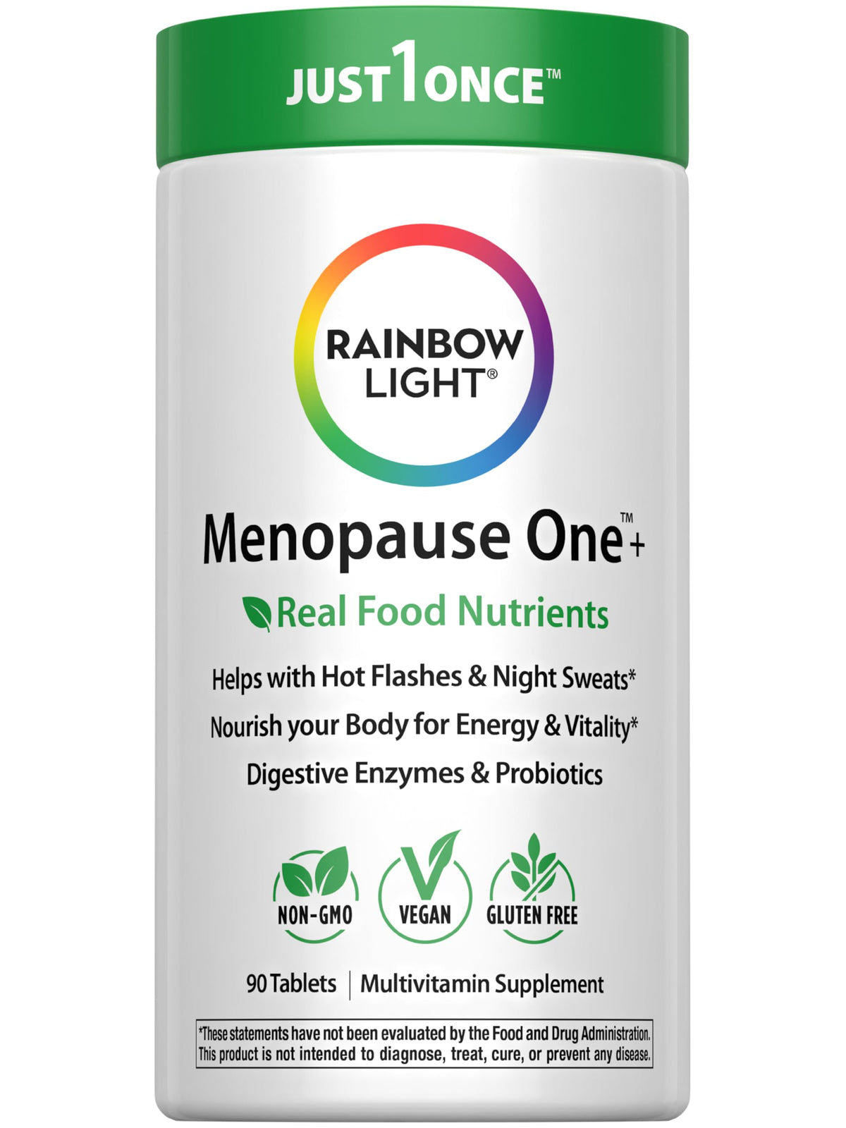 Rainbow Light Menopause One Multivitamin 90-tablet bottle