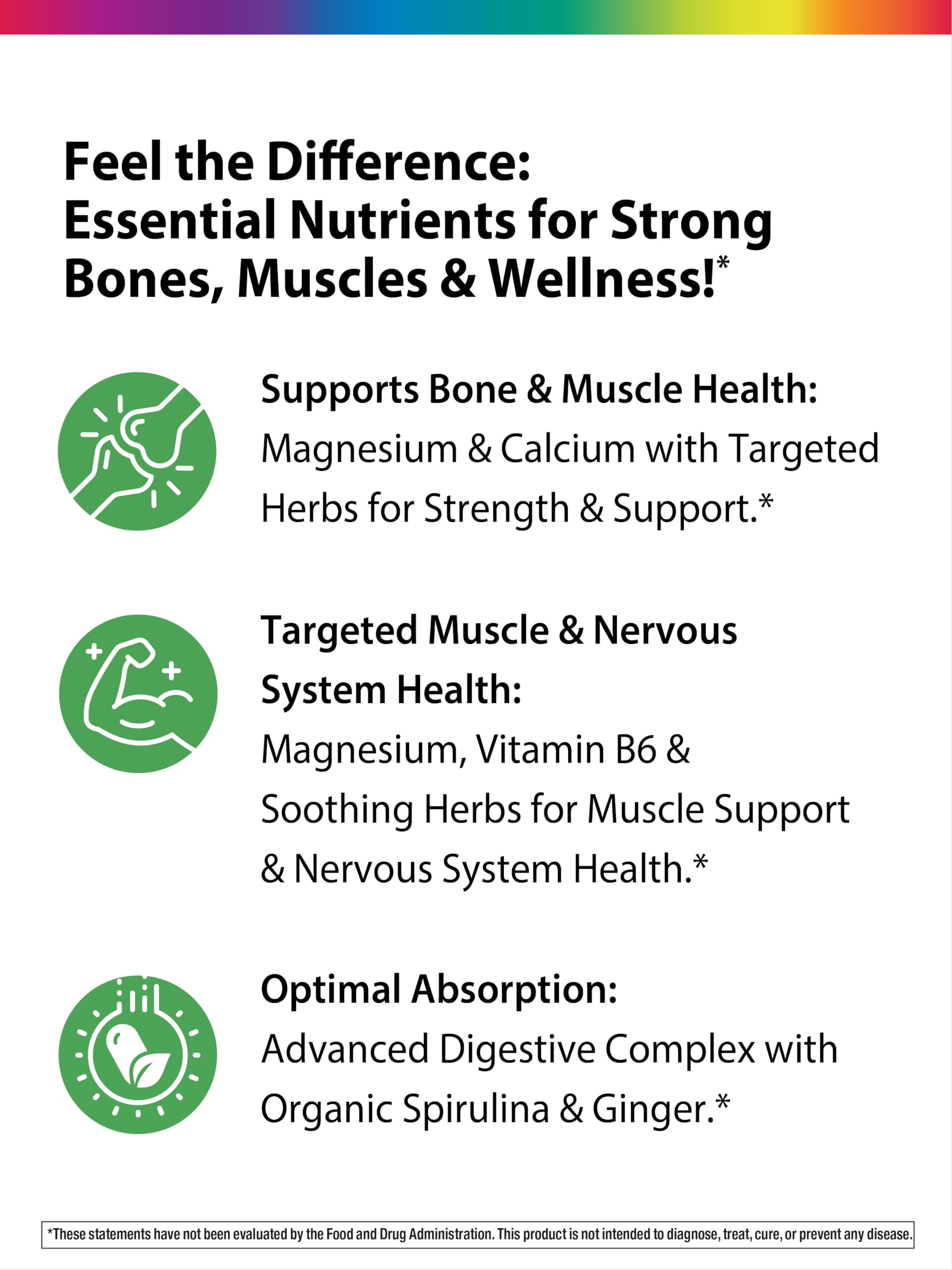 Spirulina, horsetail, ginger extract and betaine illustration