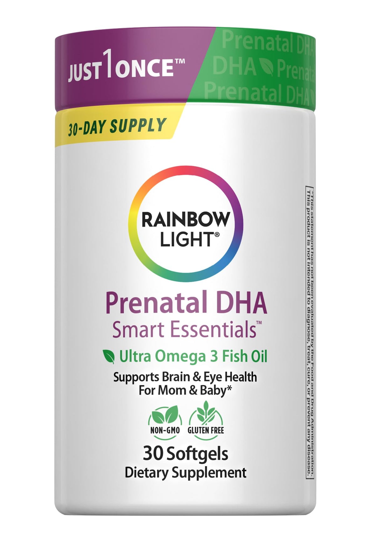 Rainbow Light Prenatal Daily Duo Pack bottle with Prenatal One Multivitamin