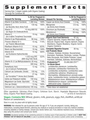 Close-up of Rainbow Light Prenatal Mini-Tab tablets