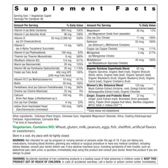 Rainbow Light Women's One 50+ multivitamin bottle side view