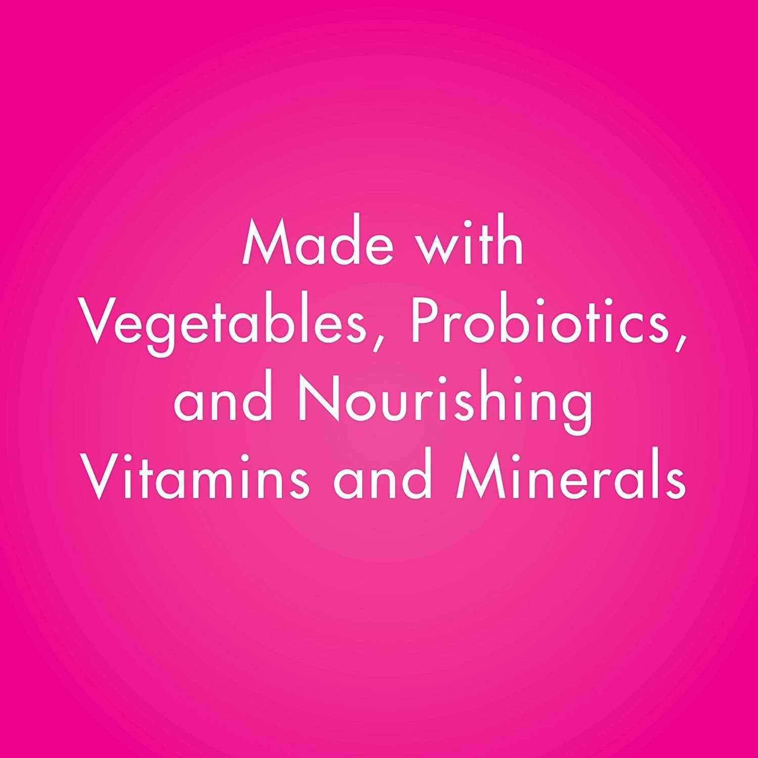 Label highlights One Multivitamin and essential minerals