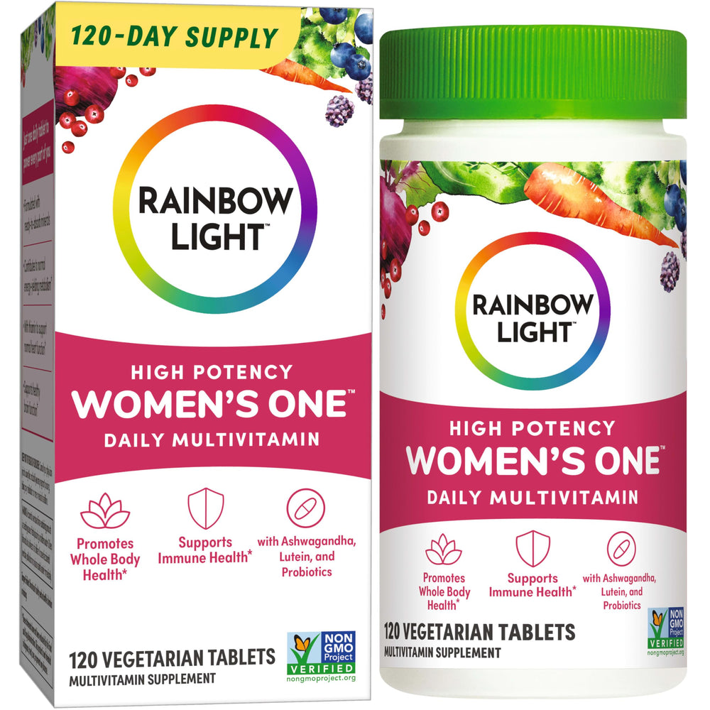 Rainbow Light Multivitamin Women's One Powder bottle front view