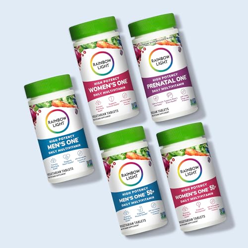 Vitamins and minerals branding on bottle label