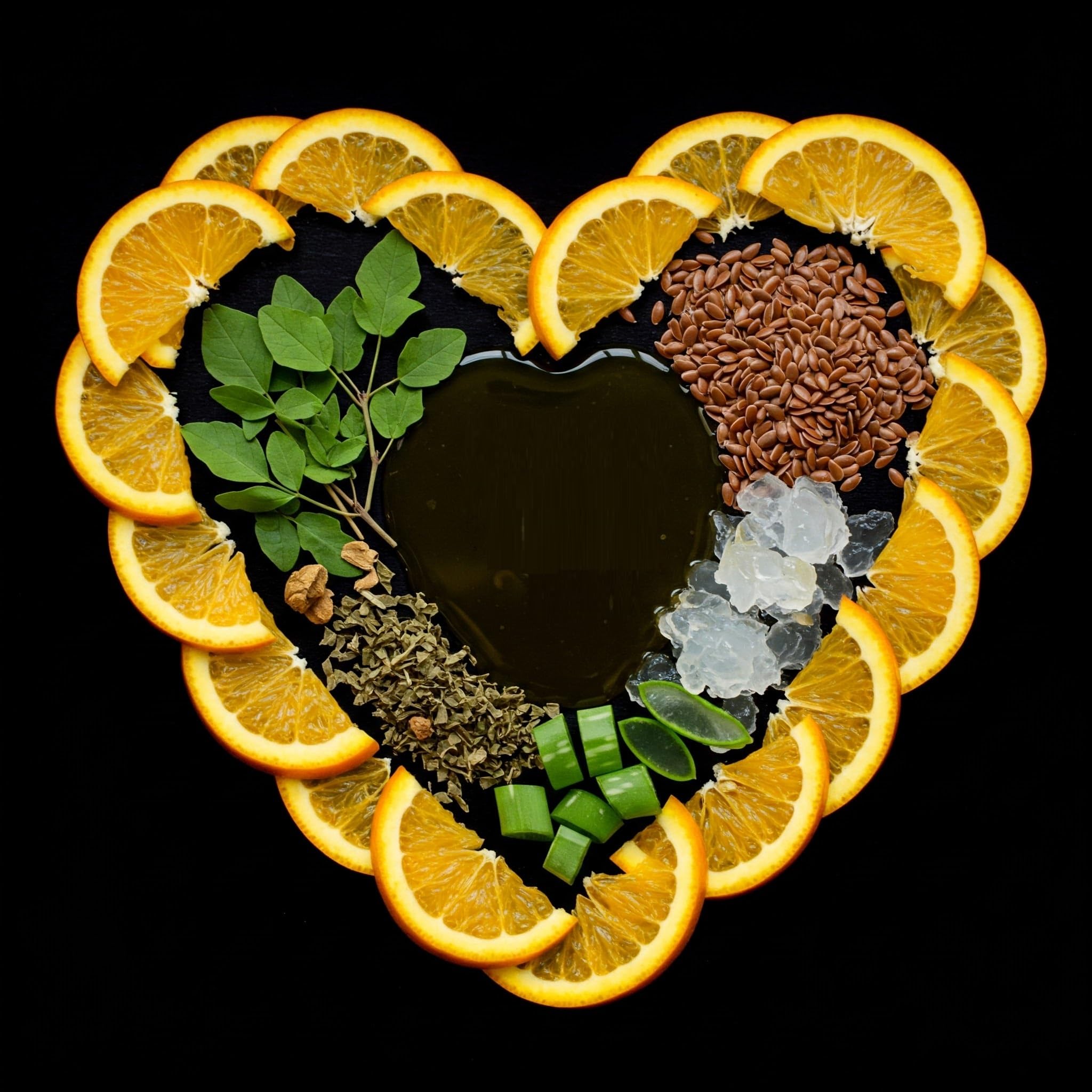 Raiz DE orange-flavored gummies illustrate a natural taste without bitterness.