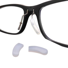 Close-up of RALHAYWI soft silicone eyeglass nose pads