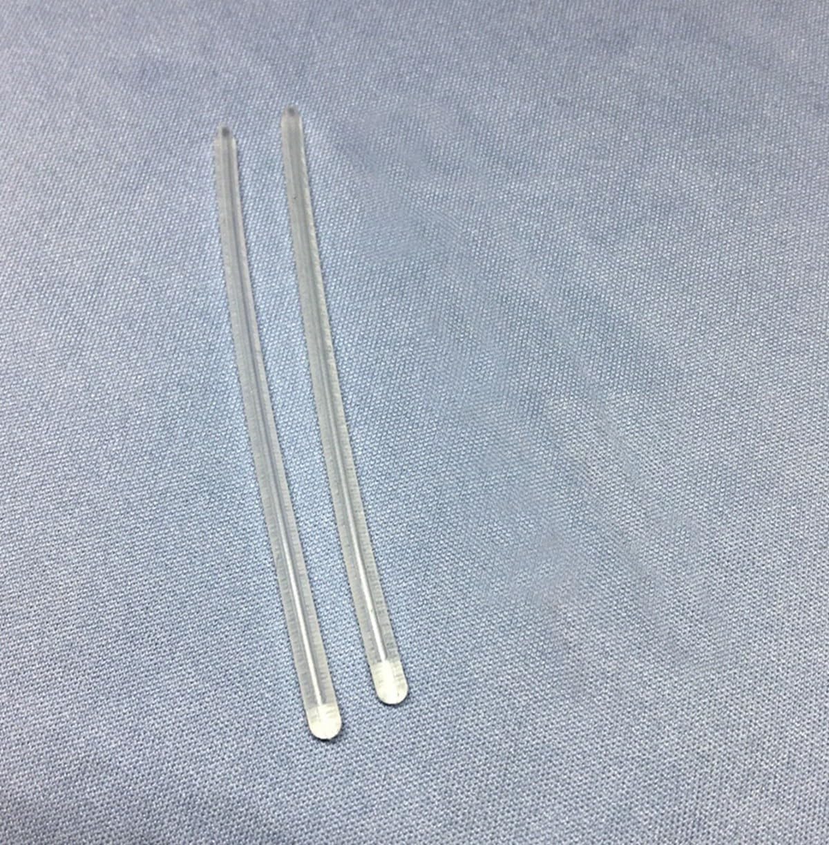 Soft silicone anti-slip temple tips attached to eyeglass temples