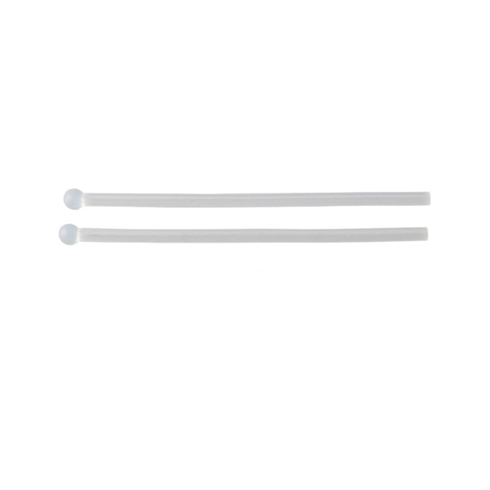 Close-up of RALHAYWI anti-slip silicone ear sock on eyeglass temple