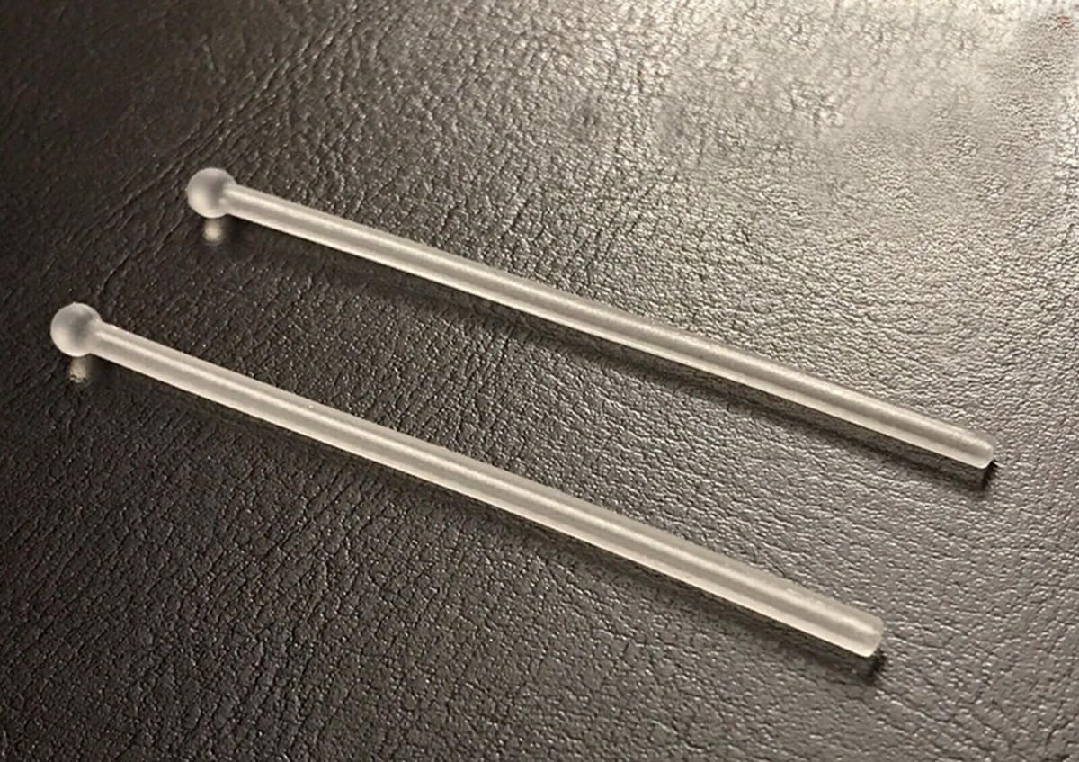 Soft silicone temple tip fitting Air Spirit Titanium frame
