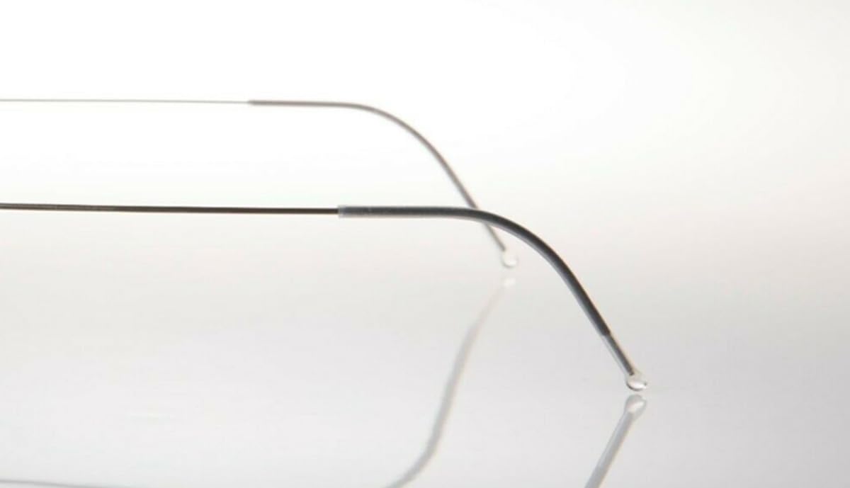 Thin needle/wire-shaped eyeglass temples compatibility