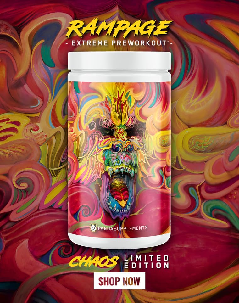 Rampage Chaos supplement facts and ingredients panel