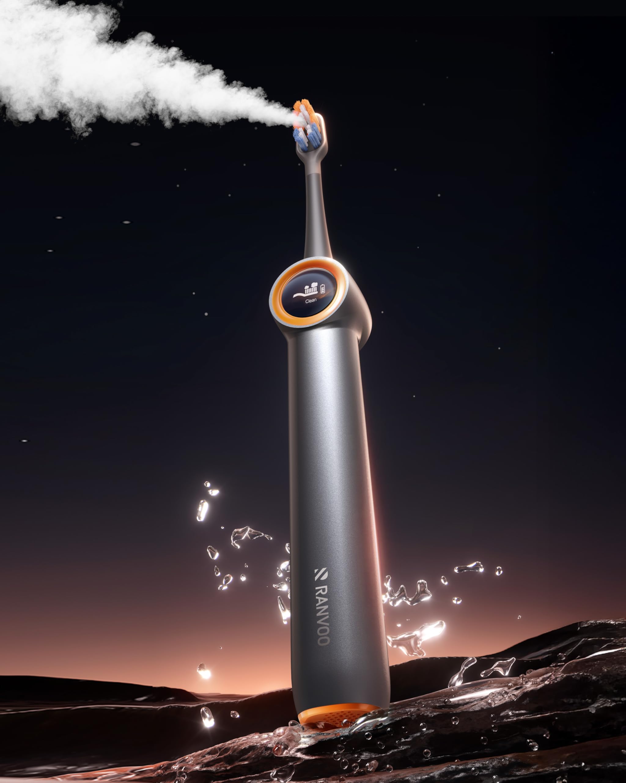 Front view of RANVOO AirJet PH3 in grey