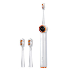 White RANVOO Bubble Sonic toothbrush front view