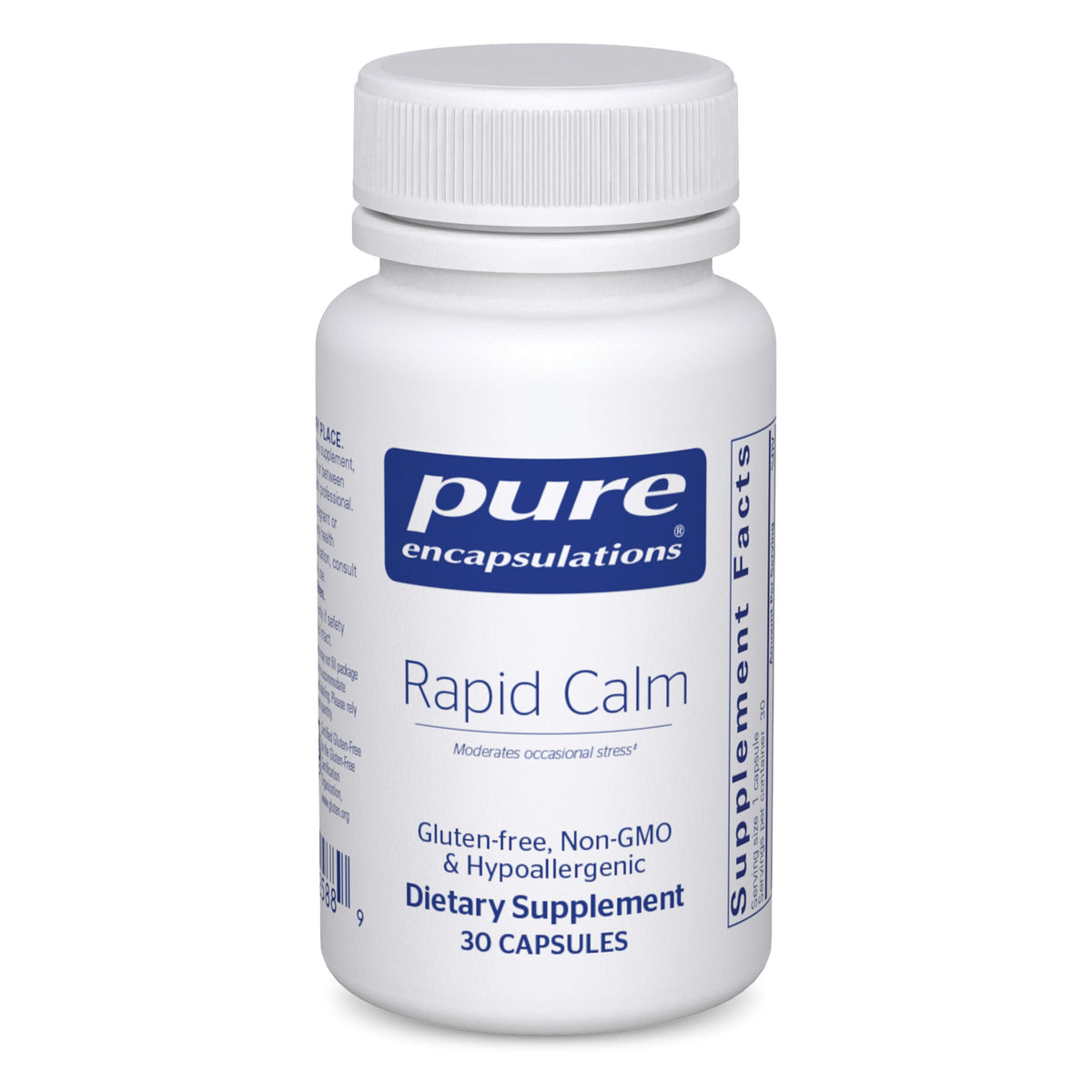 Pure Encapsulations Rapid Calm bottle front view