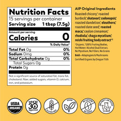 Roasted chicory base with cinnamon notes in Rasa Original AIP Diet