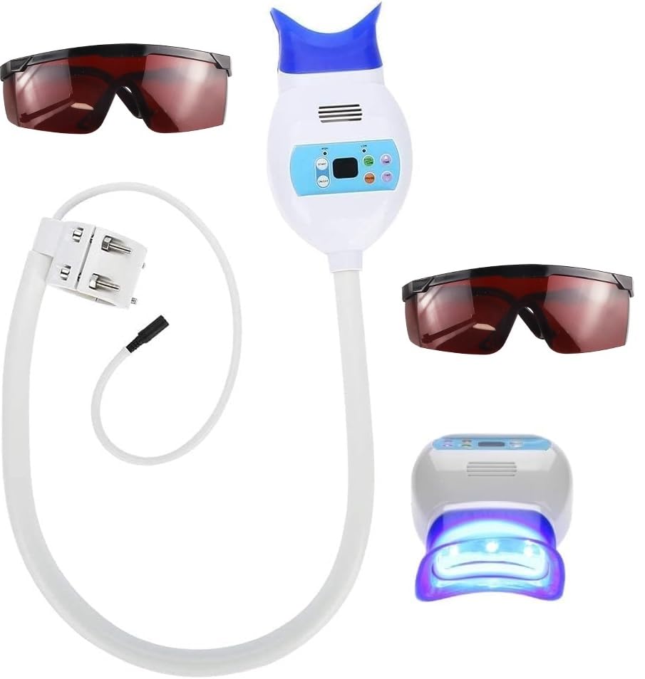 Rasamer 24W Teeth Whitening Lamp with 8 LED lights – front view