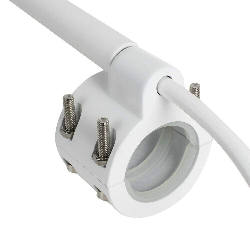 Rasamer whitening lamp in an operating chair setup