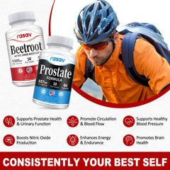 Rasav Beetroot Capsules bottle with 60 capsules