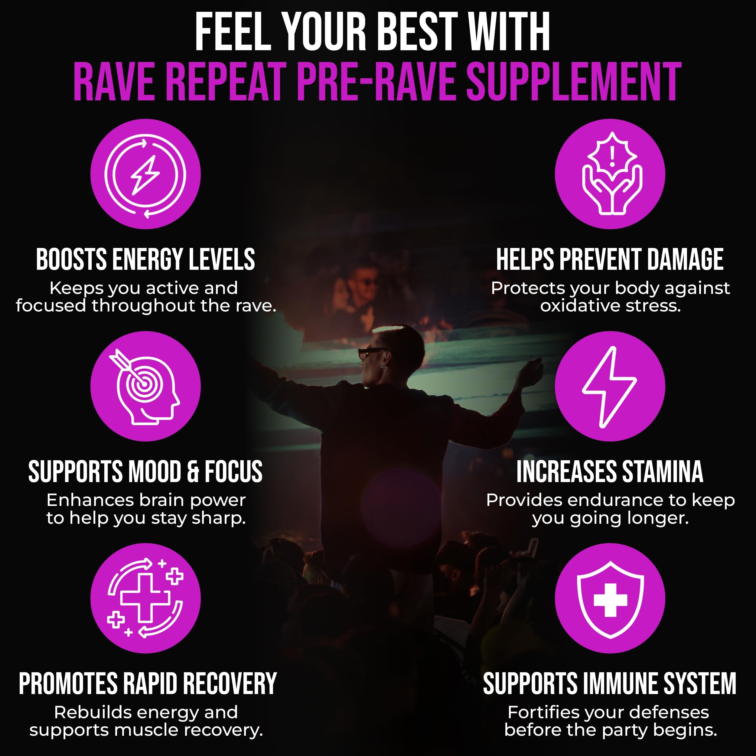 Green tea extract ingredient for Rave Repeat