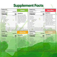 Raw Fountain protein-flavor juice powder being poured highlighting plant-based protein taste