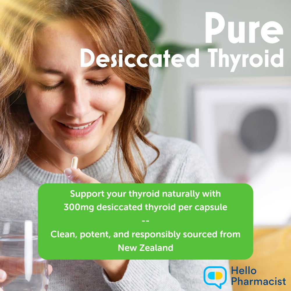 New Zealand grass-fed cattle sourcing imagery for thyroid supplement