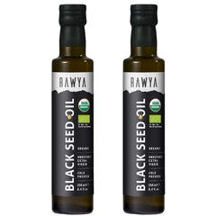 RAWYA Black Seed Oil 250ml glass bottle front view